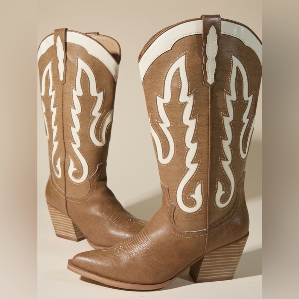 Mi.iM Ida Cutout Western Boot Wide Width